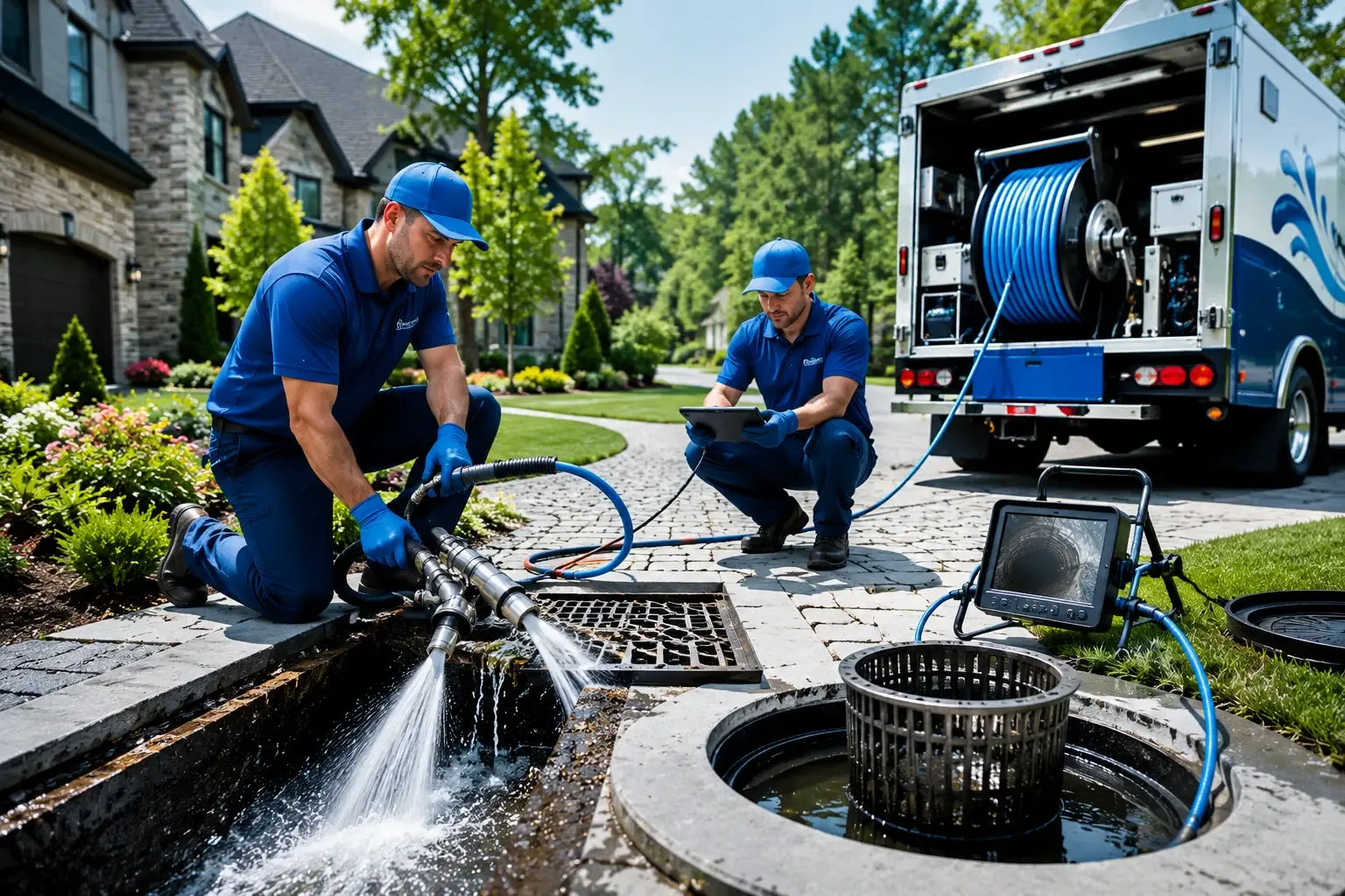 Local outdoor drain cleaning professionals in Elberfeld, IN