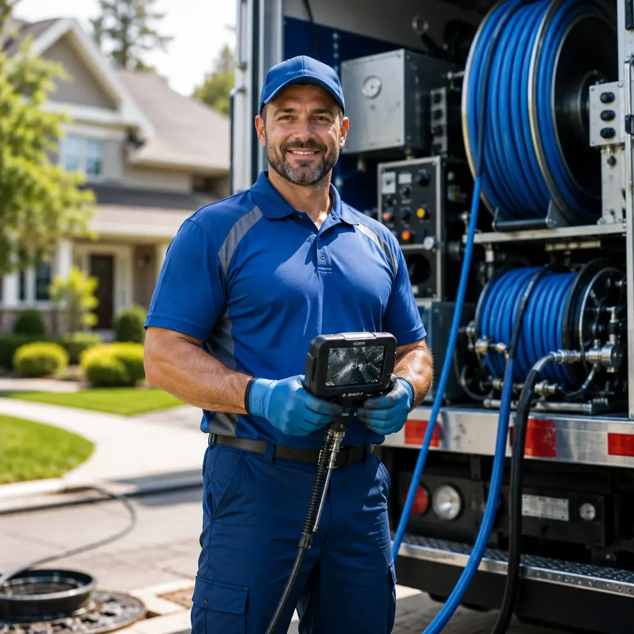 Local outdoor drain cleaning specialists in Elberfeld, IN